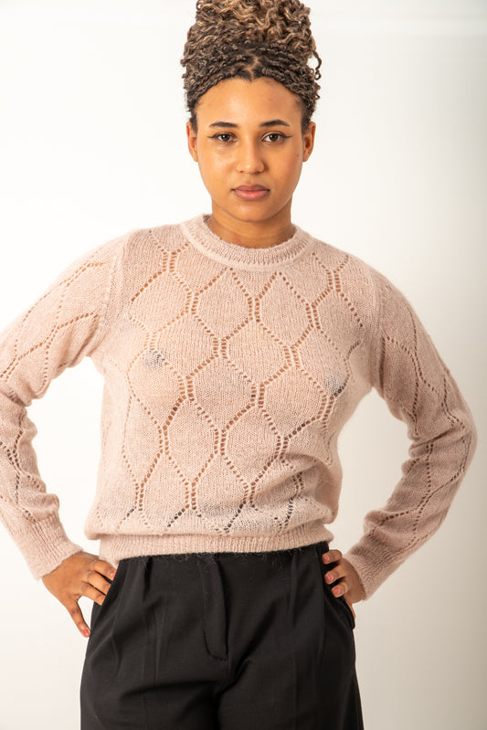 pull - rose poudre - PETIT PULLE