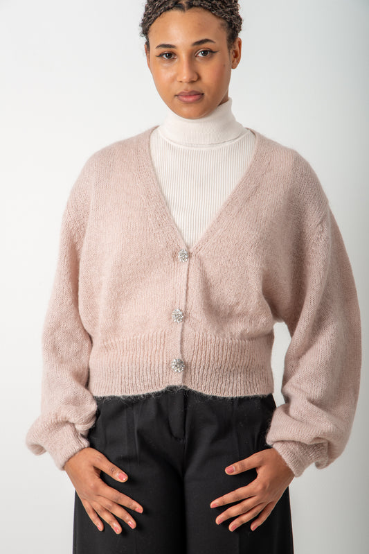 Cardigan - rose - PETIT PULLE