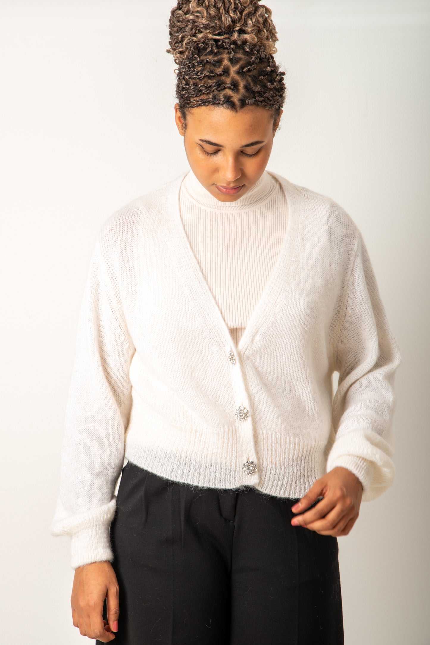 Cardigan - blanc - PETIT PULLE