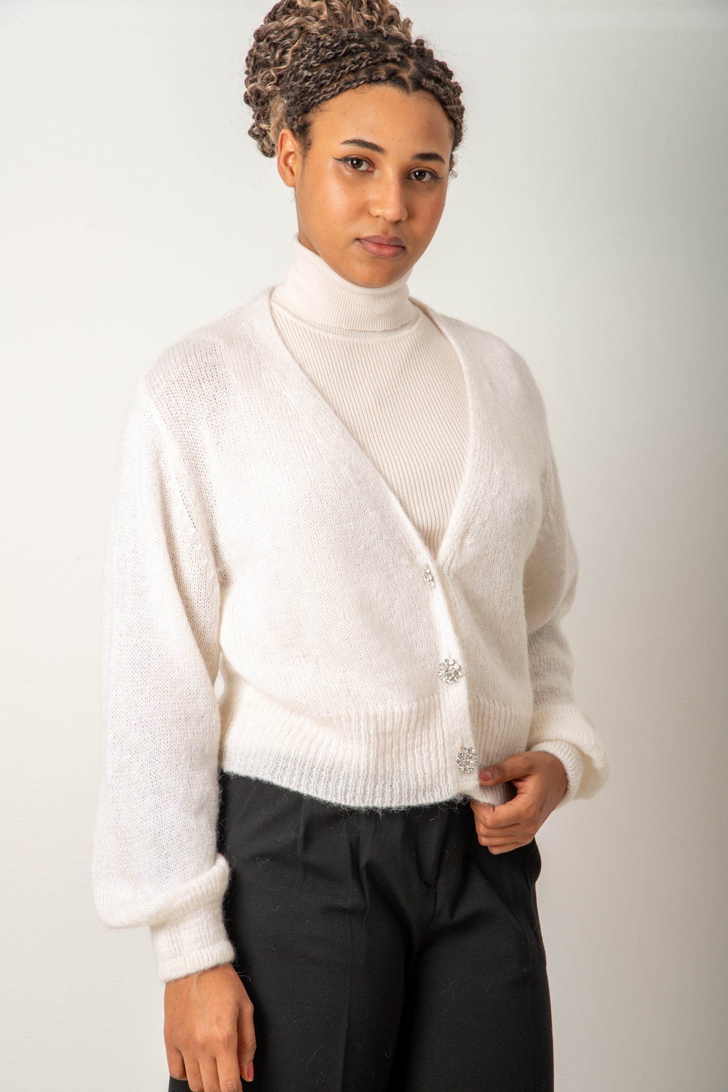 Cardigan - blanc - PETIT PULLE