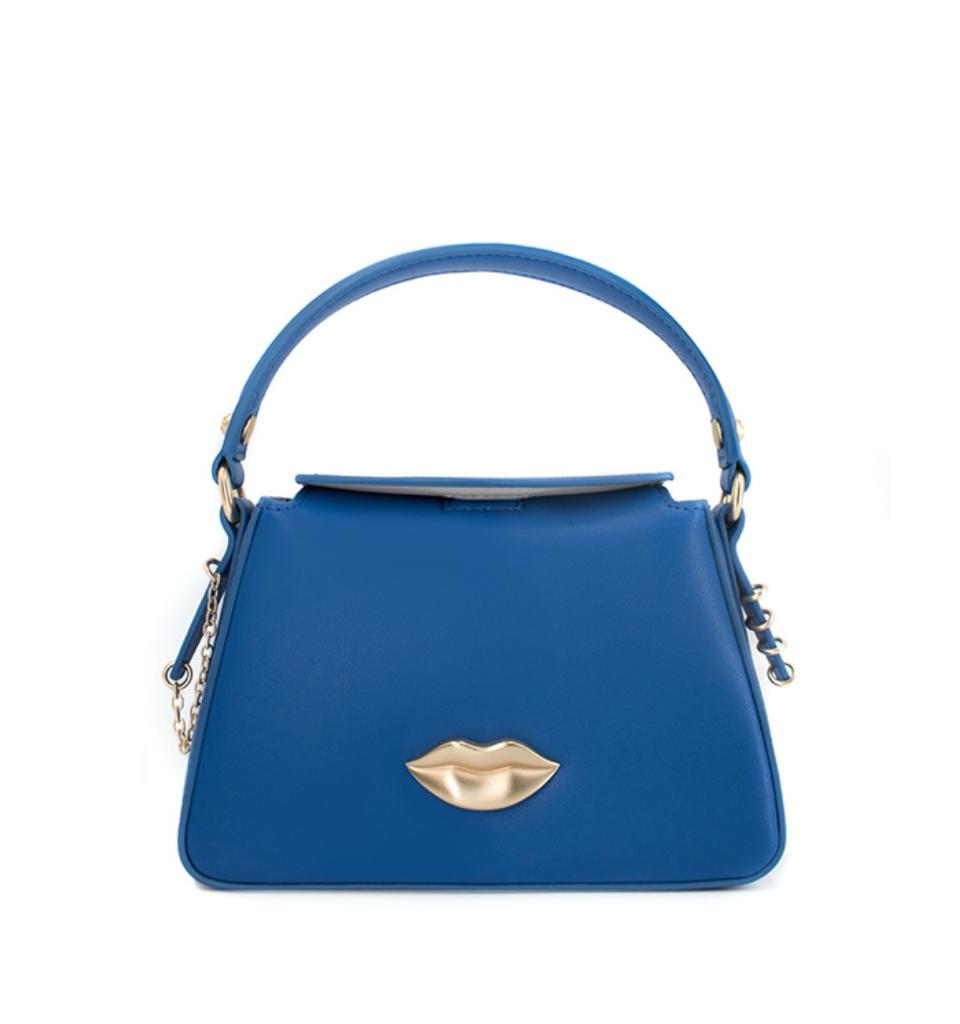 Sac à main Venus bleu - 100% cuir