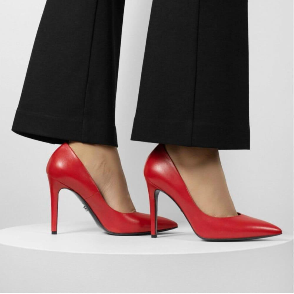 Chaussures à talon rouges - 100% cuir